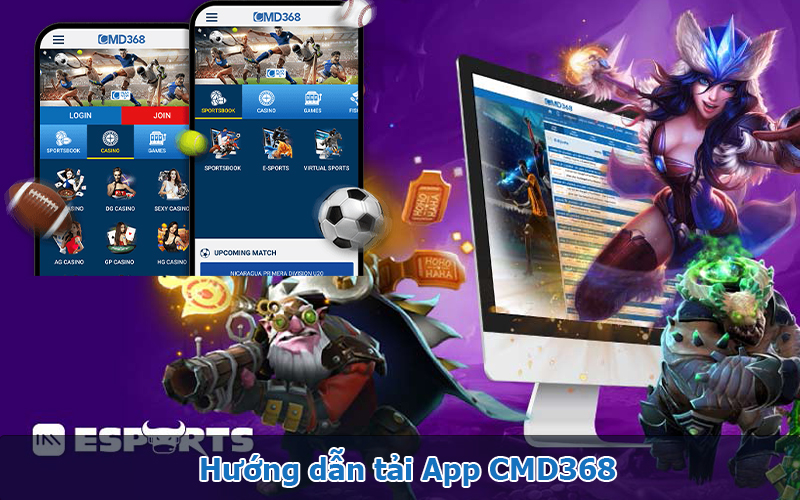 Tải App CMD368 về điện thoại